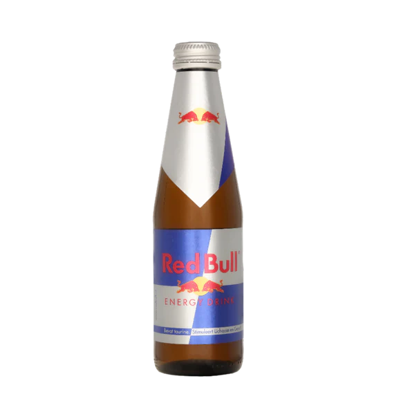 Red Bull Bottle Glass 24x25cl - Red Bull Bouteille Verre
